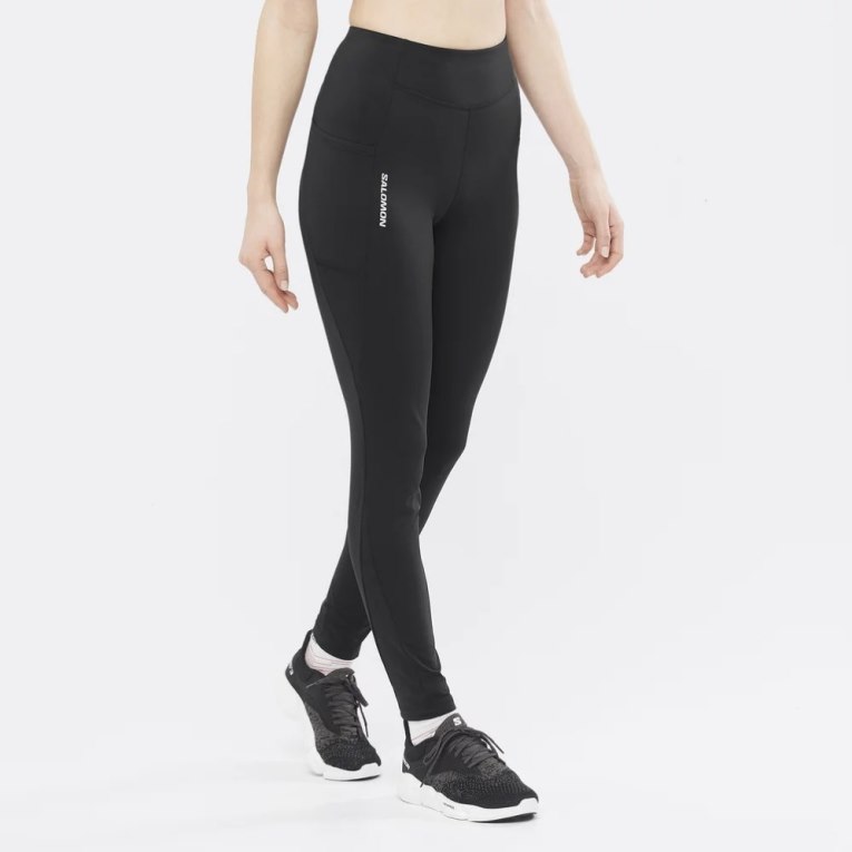 Calça Legging Salomon Cross Warm 28\'\' Feminino Pretas | PT E52704